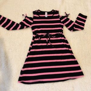 Justice Cold Shoulder Dress